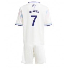 Aston Villa John McGinn #7 Derde tenue Kids 2025-26 Korte Mouw (+ Korte broeken)